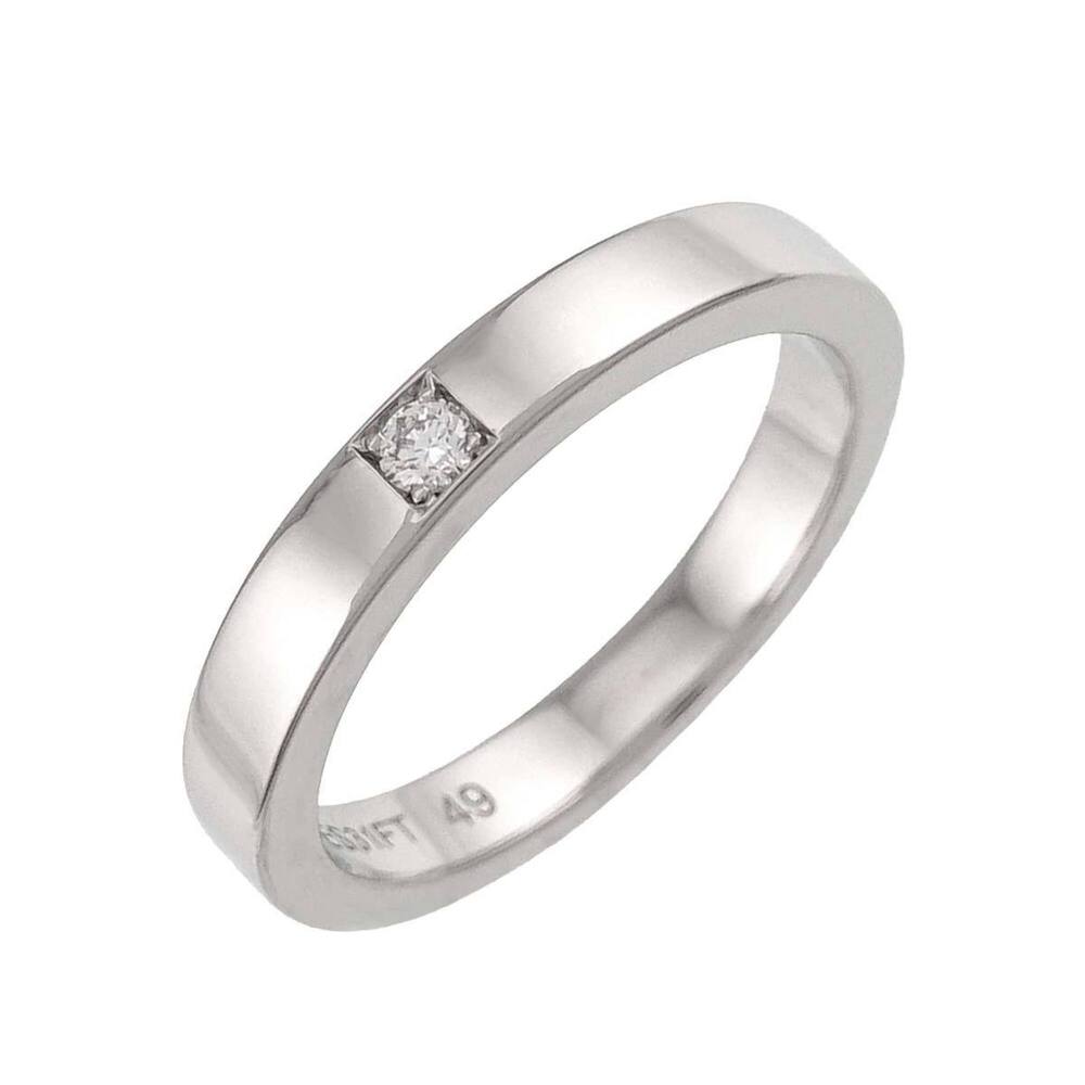BVLGARI Marry Me #49 Ring, 1 Diamond, Platinum.